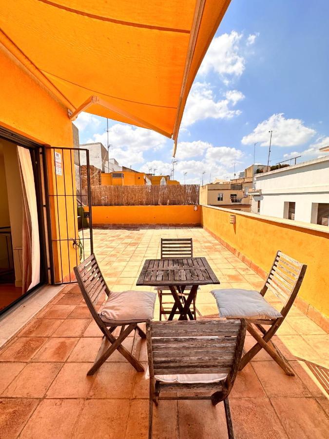Penthouse Near Cathedral Private Rooftop Private Parking Σεβίλλη Εξωτερικό φωτογραφία